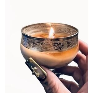 Champagne Glass Candle
